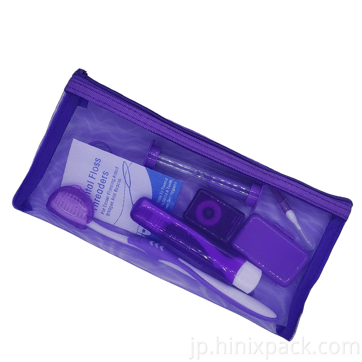 ポータブル8 in 1 Travel Dental Hygiene Clean Care Brush Orthodontic Kit